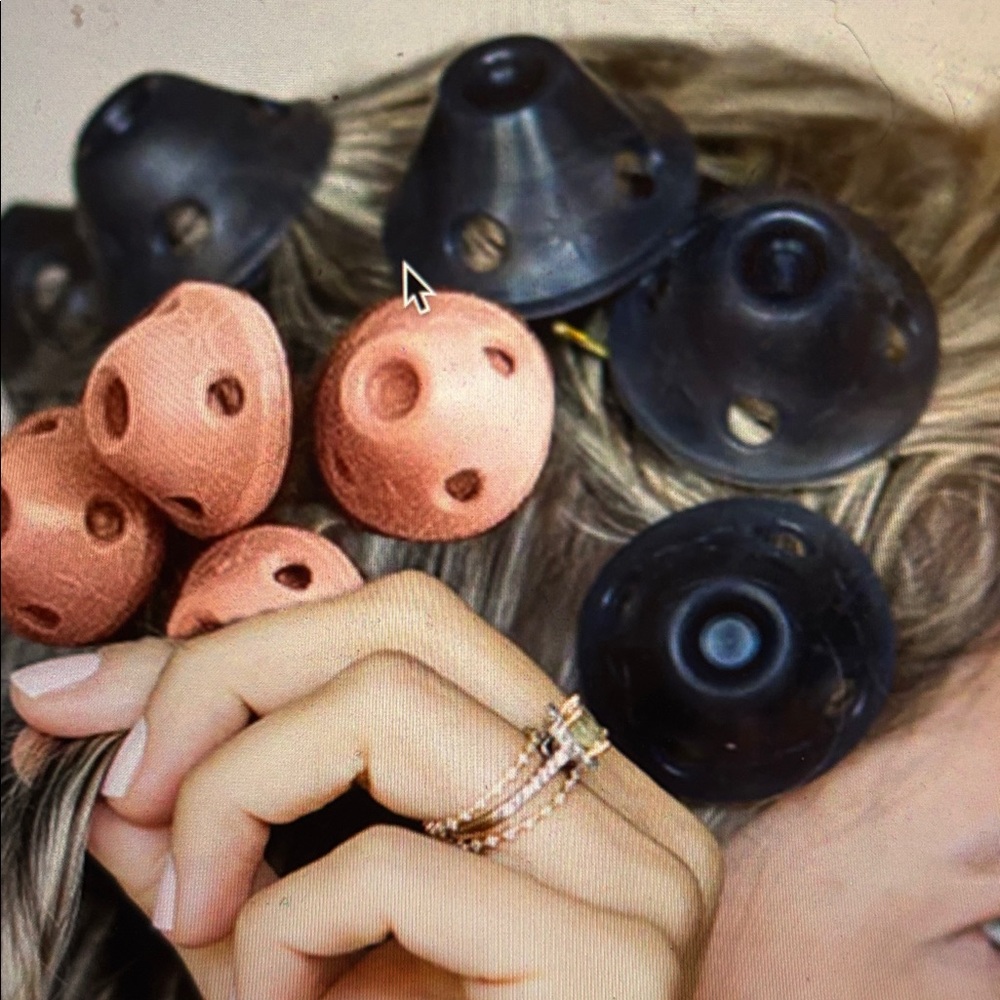 SPOOLIES heatless Hair Curlers PINLESS NWT New in package Classic size 12 in box - Picture 2 of 13